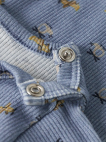NAME IT Rib Body Koalkab Dusty Blue